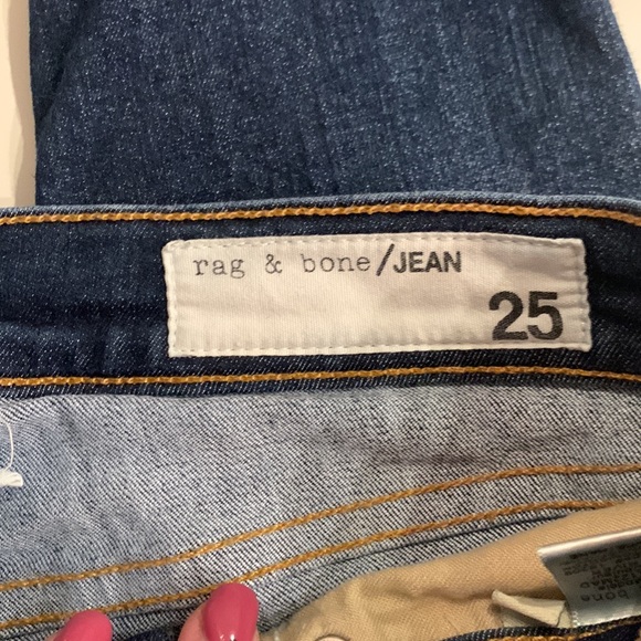 Rag & Bone 10” skinny ankle jeans-size 25 - Picture 4 of 9